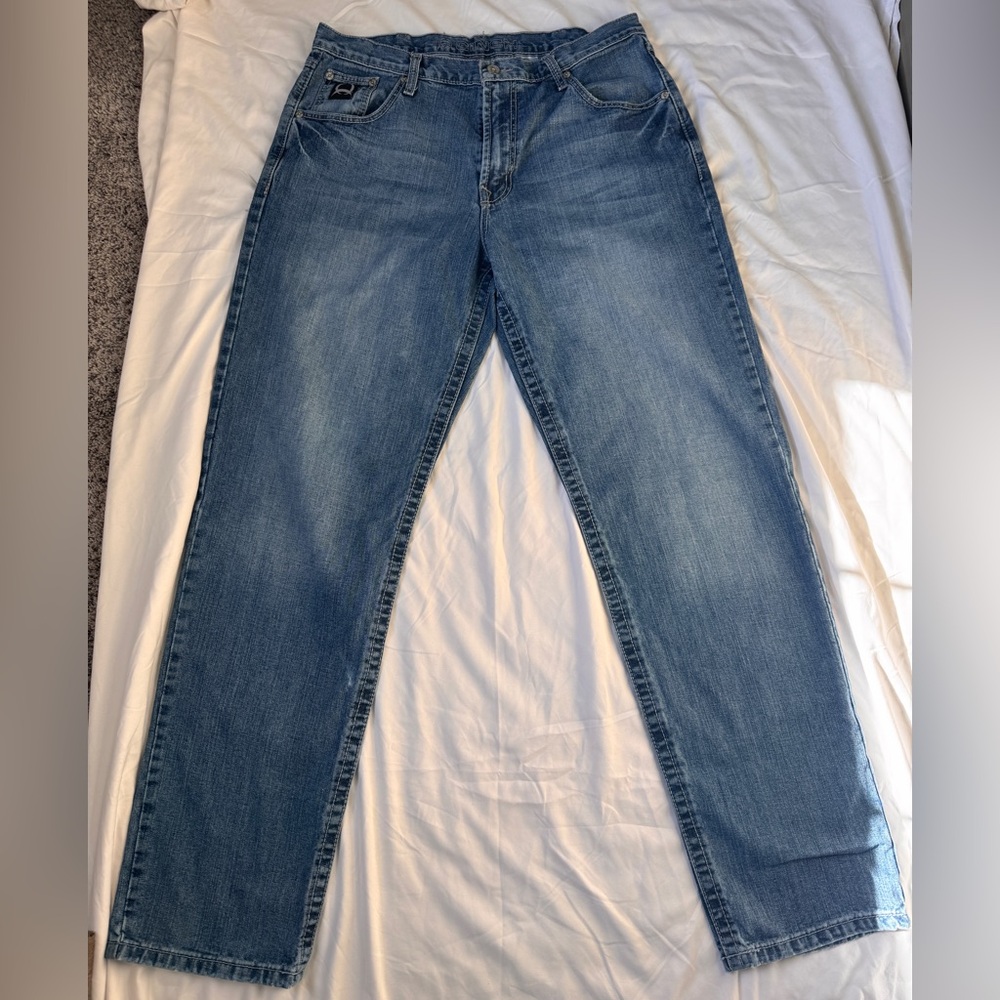 Cinch Black Label 2.0 Jeans Men’s 36x36 Blue Denim Style MB90633006